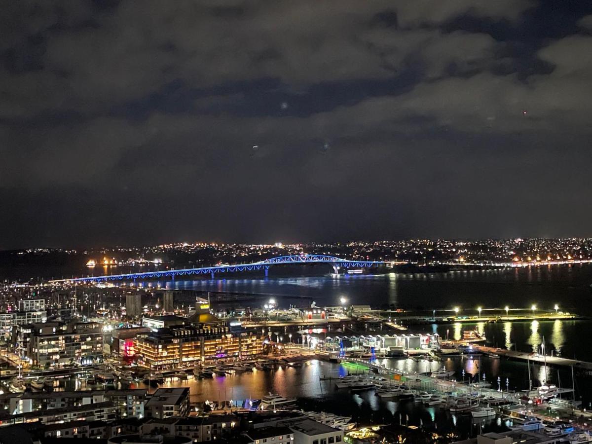 אוקלנד Magnificent Harbour View Skytower View Apartment In Cbd מראה חיצוני תמונה