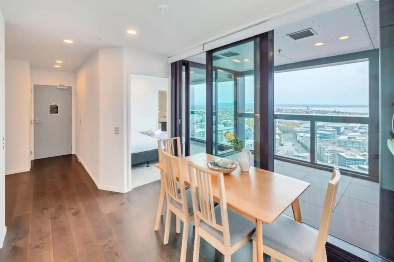 אוקלנד Magnificent Harbour View Skytower View Apartment In Cbd מראה חיצוני תמונה