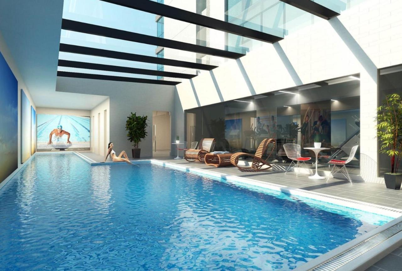 אוקלנד Magnificent Harbour View Skytower View Apartment In Cbd מראה חיצוני תמונה