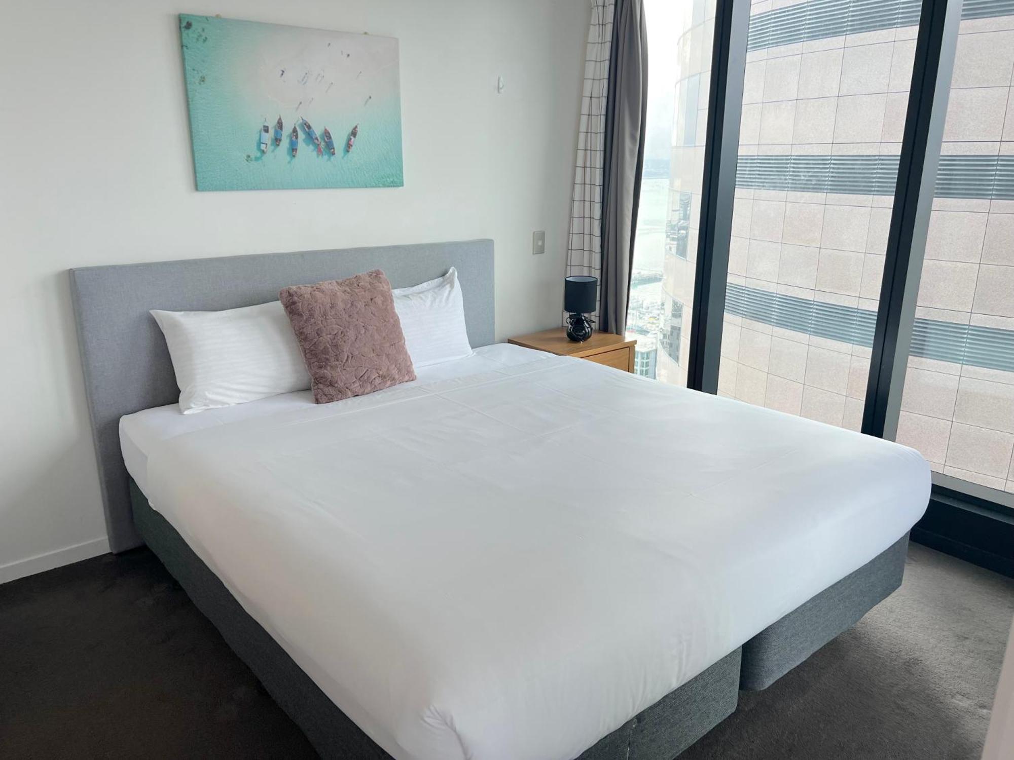 אוקלנד Magnificent Harbour View Skytower View Apartment In Cbd מראה חיצוני תמונה