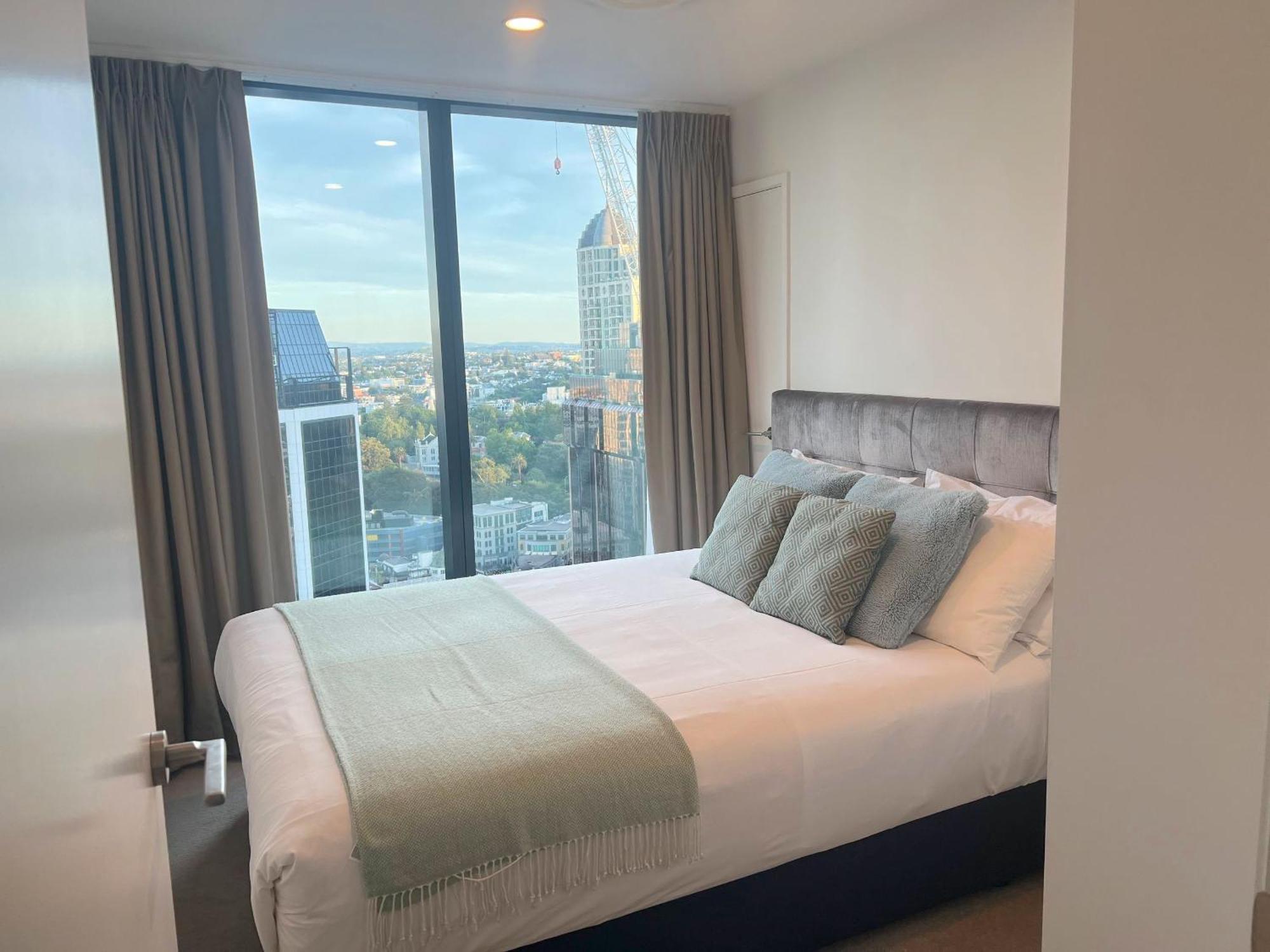 אוקלנד Magnificent Harbour View Skytower View Apartment In Cbd מראה חיצוני תמונה