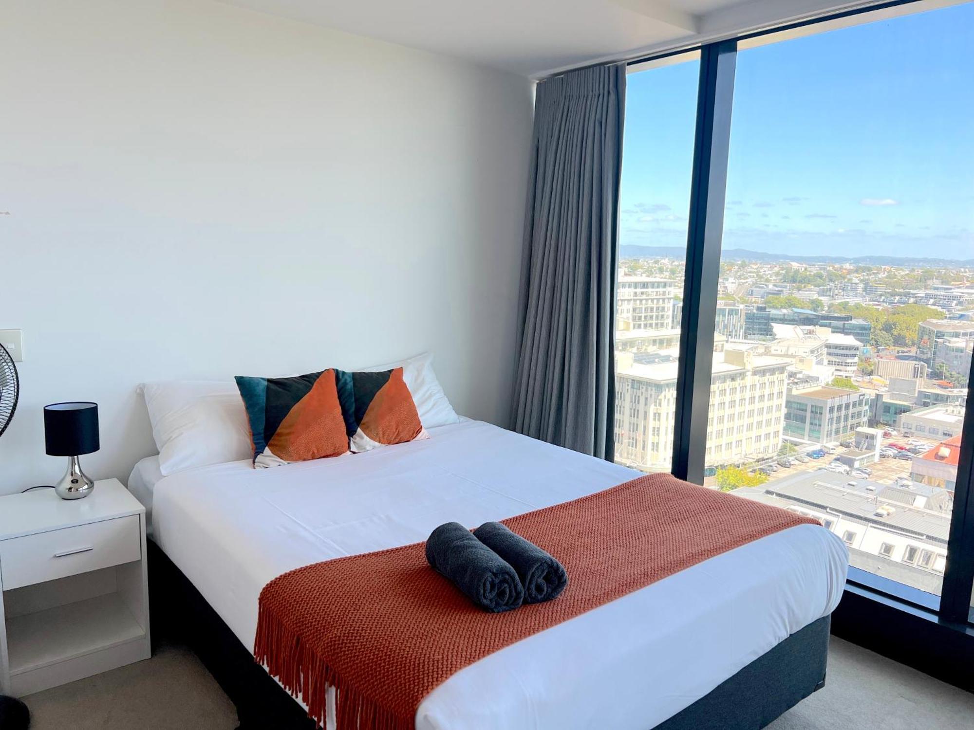אוקלנד Magnificent Harbour View Skytower View Apartment In Cbd מראה חיצוני תמונה